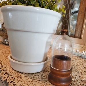 Vintage toothpick holder wooden Home kitchen